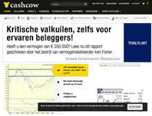 Tablet Screenshot of cashcow.nl